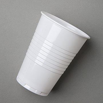 Picture of 7oz SQUAT WHITE PLASTIC CUPS |Ctn 2000