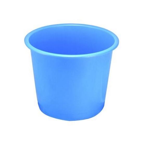 Picture of ROUND PLASTIC OFFICE BIN 15ltr BLUE |Each