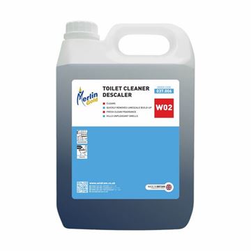 Picture of MERLIN W02 TOILET CLEANER DESCALER |2x5ltr