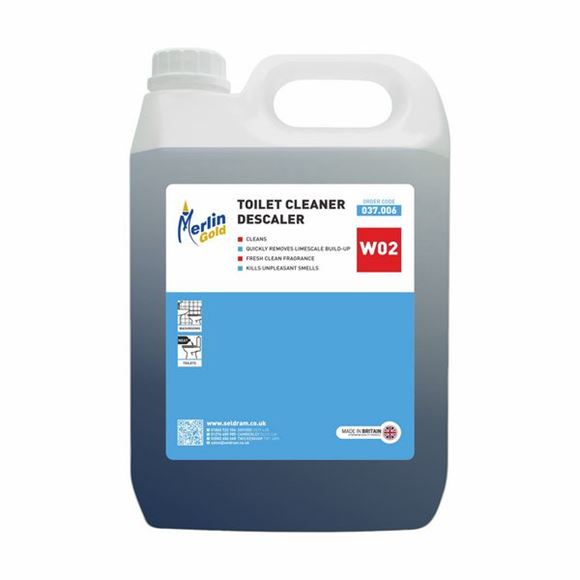 Picture of MERLIN W02 TOILET CLEANER DESCALER |2x5ltr