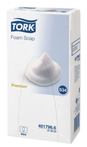 Picture of TORK S34 LUXURY FOAMING SOAP |6x800ml