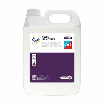 Picture of MERLIN CW1 ALCOHOL HAND SANITISER |2x5ltr