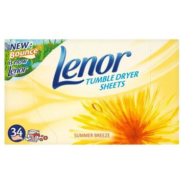 Picture of LENOR SUMMER BREEZE FABRIC SOFT SHEETS |Ctn 12