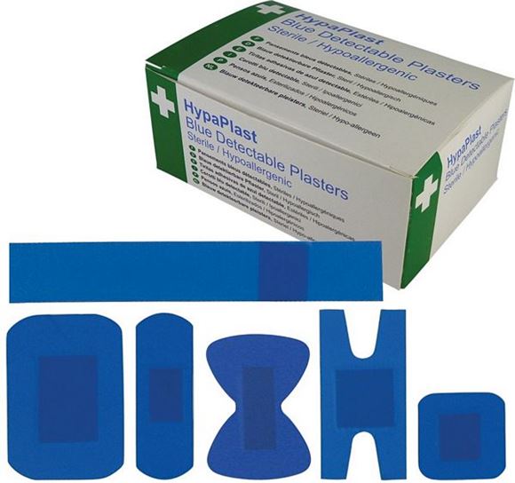 Picture of 7.2 x 2.5cm BLUE PLASTERS |Ctn 100