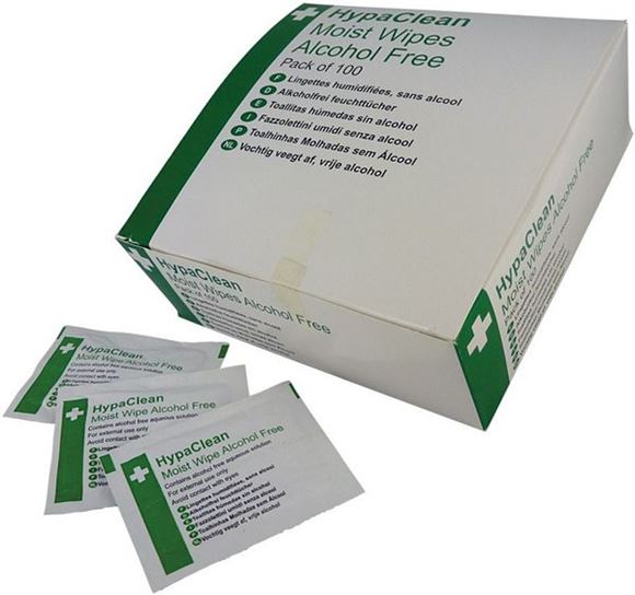 Picture of ALCOHOL FREE WIPES |Ctn 100
