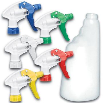 Picture of TRIGGER SPRAY BOTTLE COMPLETE RED |Each
