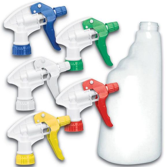 Picture of TRIGGER SPRAY BOTTLE COMPLETE RED |Each