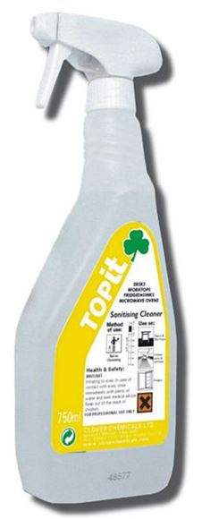 Picture of TOPIT SANITISING CLEANER RTU |6x750ml