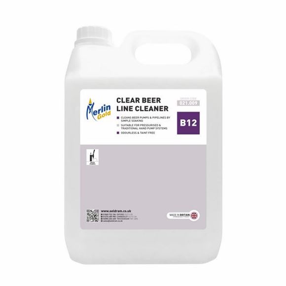 Picture of MERLIN B12 CLEAR BEERLINE CLEANER |2x5ltr