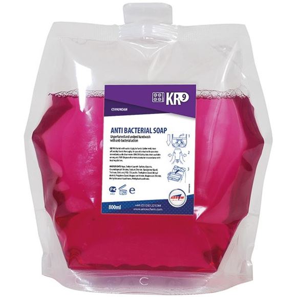 Picture of ARROWS KR9 ANTIBAC SOAP POUCH |6x800ml