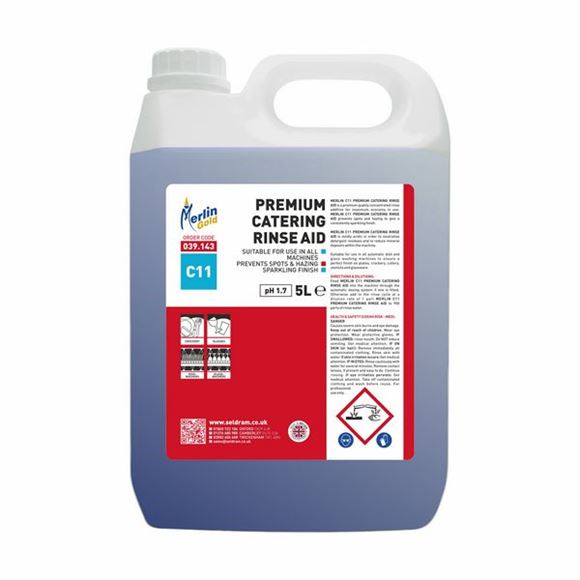 Picture of MERLIN C11 PREMIUM CATERING RINSE AID |2x5ltr