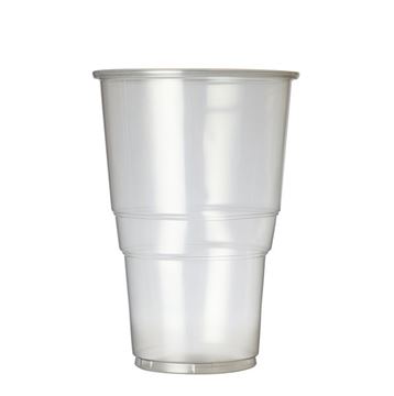 Picture of PINT 2 BRIM PLASTIC FLEXY GLASSES |Ctn 1000