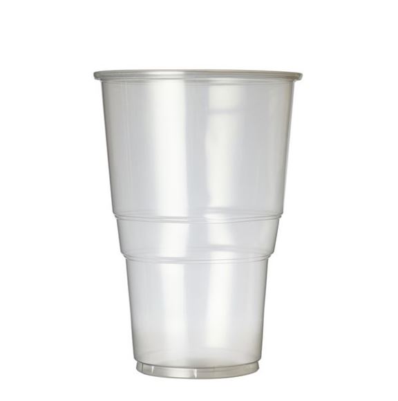 Picture of PINT 2 BRIM PLASTIC FLEXY GLASSES |Ctn 1000