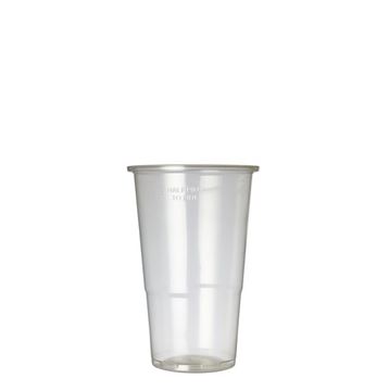 Picture of HALF PINT 2 LINE PLASTIC FLEXY GLASS |Ctn 1000
