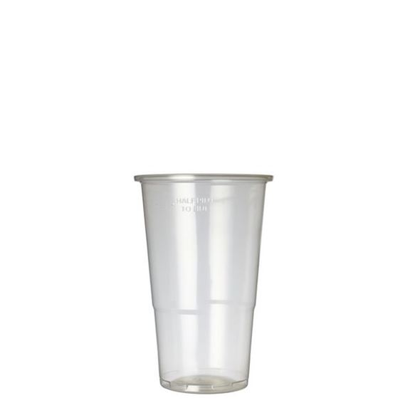 Picture of HALF PINT 2 LINE PLASTIC FLEXY GLASS |Ctn 1000