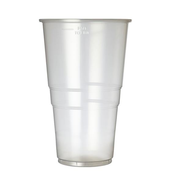Picture of PINT 2 LINE PLASTIC FLEXY GLASS |Ctn 1000