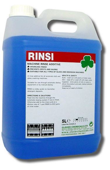 Picture of RINSI CONTRACT CATERING RINSE AID |2x5ltr