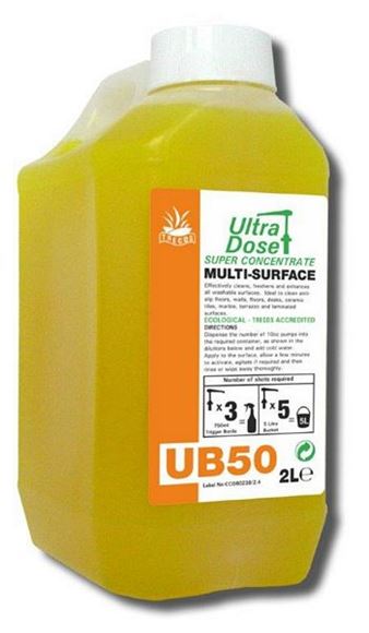Picture of UB50 MULTI SURFACE CLEANER CONCENTRATE |4x2ltr
