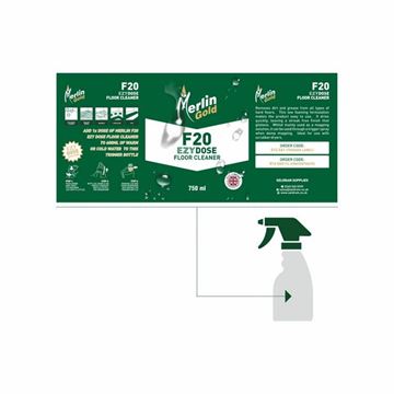 Picture of MERLIN EZY DOSE F20 LOW FOAM FOOR CLEANER LAB |Ctn 10