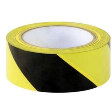 Picture of FLOOR TAPE BLACK & YELL0W 33m x 50mm |Each