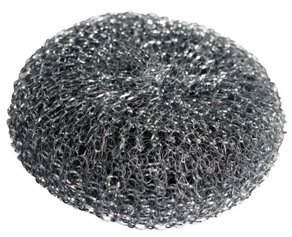 Picture of 48gm GALVANISED  WIRE POT SCOURERS |Pack 10