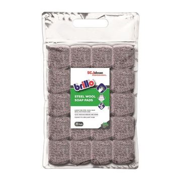 Picture of LARGE SOAP FILLED WIRE WOOL BRILLO PADS |Ctn 10