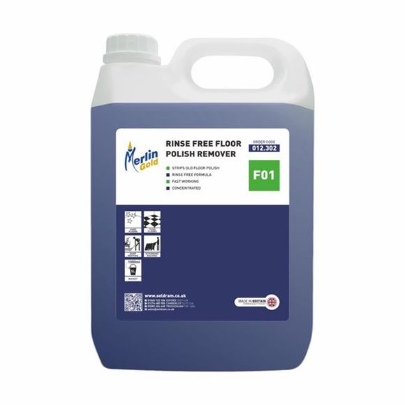 Picture of MERLIN F01 RINSE FREE POLISH REMOVER |2x5ltr