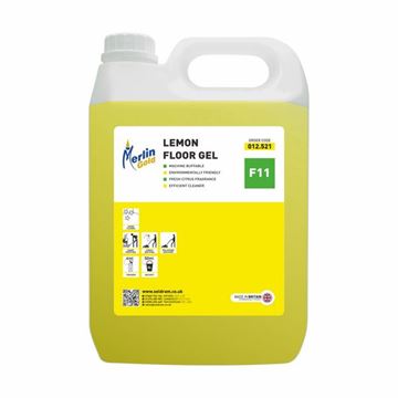 Picture of MERLIN F11 LEMON FLOOR GEL |2x5ltr