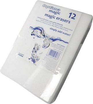 Picture of MAGIC SPONGE ERASER GRAFFITI PADS |Pack 10