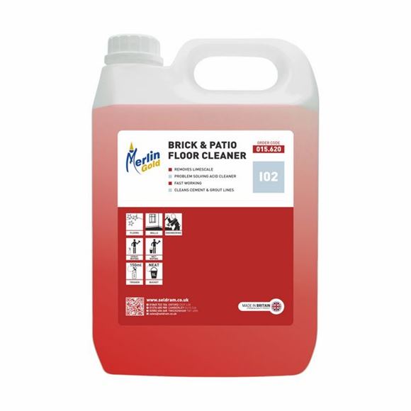 Picture of MERLIN i02 BRICK & PATIO ACID CLEANER |2x5ltr