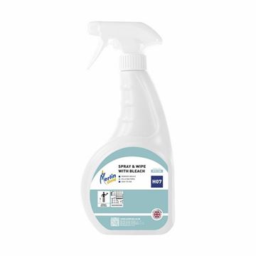 Picture of MERLIN H07 SPRAY & WIPE + BLEACH |6x750ml