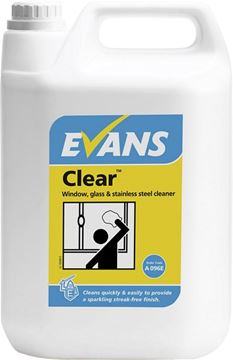 Picture of EVANS CLEAR GLASS & MIRROR CLEANER RTU |5ltr