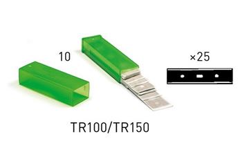 Picture of TR100 REPLACEMENT BLADES 10cm 4in Pk25 |Pack 25