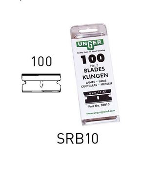 Picture of 1in 4cm REPLACEMENT HD SCRAPER BLADES SRB10 |Pack 100