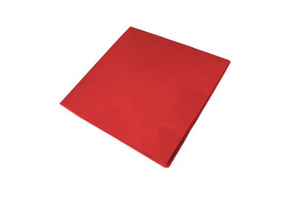 Picture of 40/2PLY FLAME RED NAPKINS |Ctn 2000