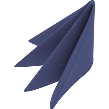 Picture of SWANSOFT CLASSIC INDIGO NAVY BLUE NAPKINS |Ctn 500