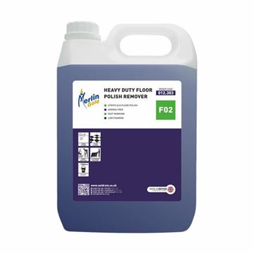 Picture of MERLIN F02 HD FLOOR POLISH REMOVER |2x5ltr