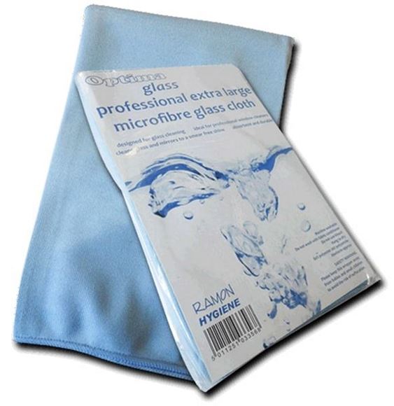 Picture of GLASS PRO CLEAN 80x60 BLUE MICROFIBRE CLOTH |Each
