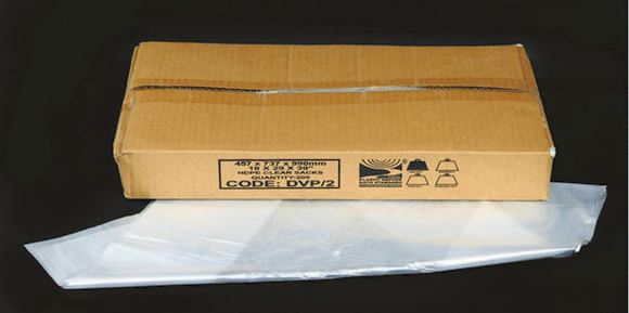 Picture of LIGHT DUTY CLEAR REFUSE SACK 8KG |Ctn 200