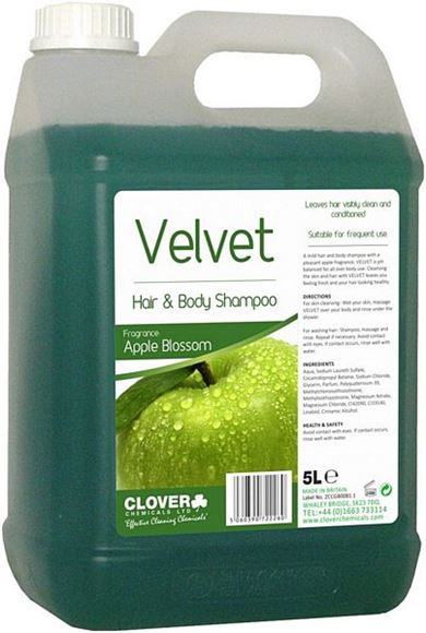 Picture of VELVET APPLE HAIR AND BODY SHAMPOO |2x5ltr