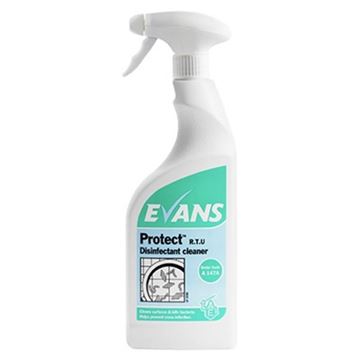 Picture of PROTECT DISINFECTANT CLEANER SPRAY |6x750ml