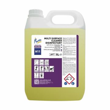 Picture of MERLIN H11 MULTISURFACE CLEANER DISINFECTANT |2x5ltr