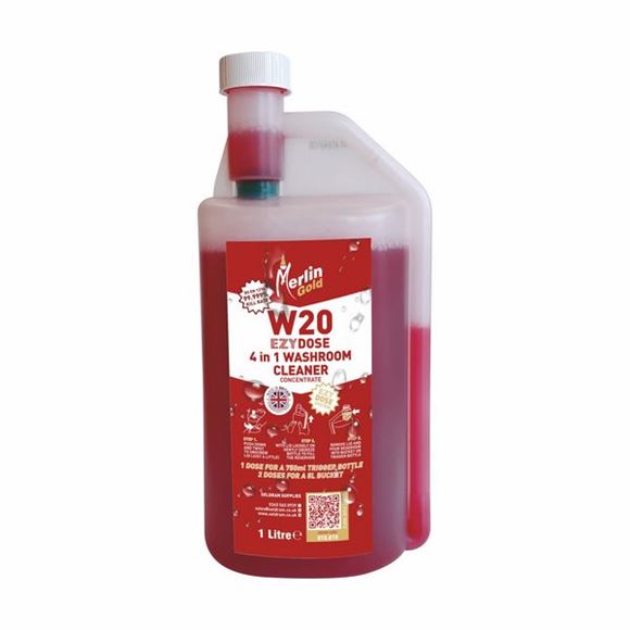 Picture of MERLIN EZY DOSE W20 4in1 WASHROOM CLEANER |1ltr