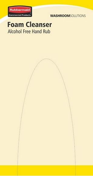 Picture of RUBBERMAID ALCOHOL FREE HAND SANITISER |6x800ml