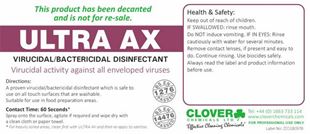 Picture of ULTRA AX RTU LABEL PACK OF 10 |Ctn 10