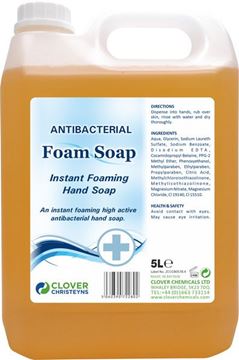 Picture of CLOVER ANTIBAC FOAM SOAP |2x5ltr