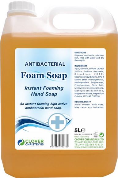 Picture of CLOVER ANTIBAC FOAM SOAP |2x5ltr