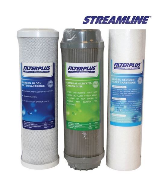 Picture of 10in TRIPLE PREFILTER KIT FOR RO SYSTEMS |Each