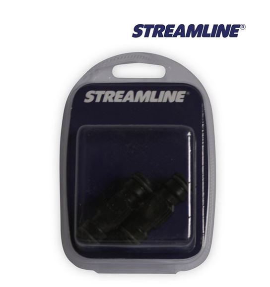 Picture of NYLON DOUBLE MALE ADAPTER HOSELOCK |Pack 2