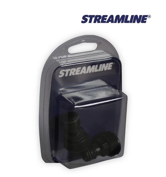 Picture of MALE 3/4in NYLON TAP CONNECTOR |Pack 2